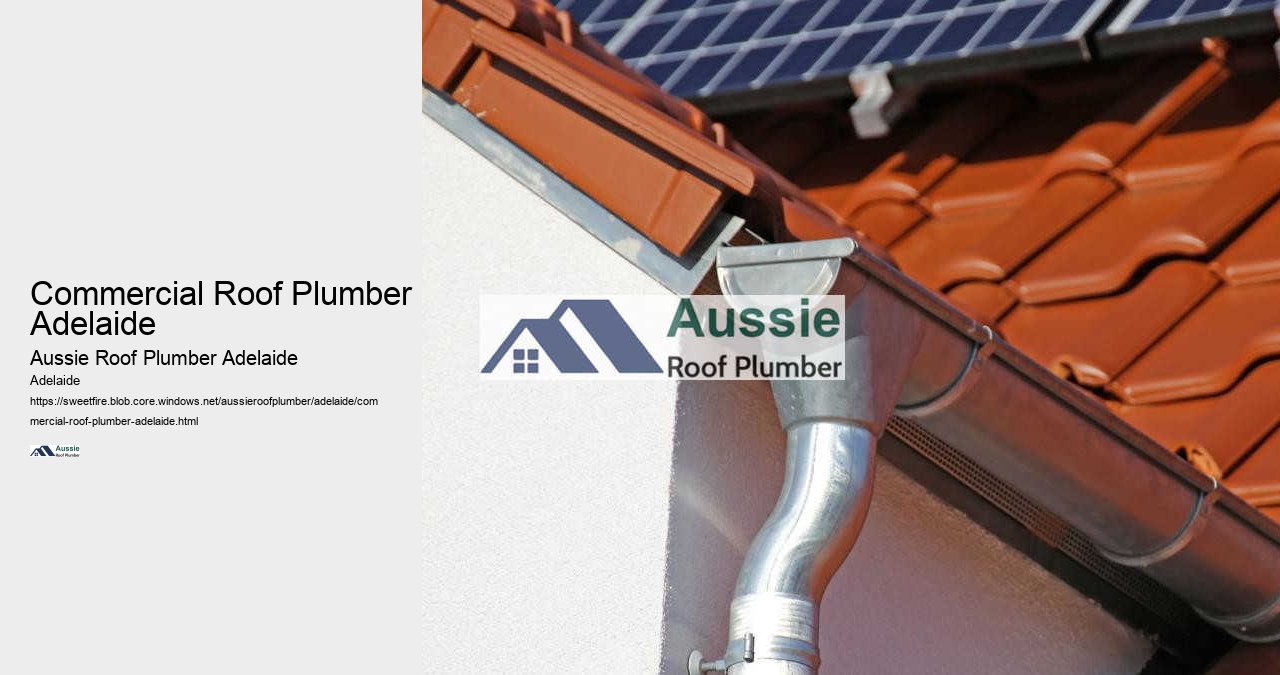 Commercial Roof Plumber Adelaide