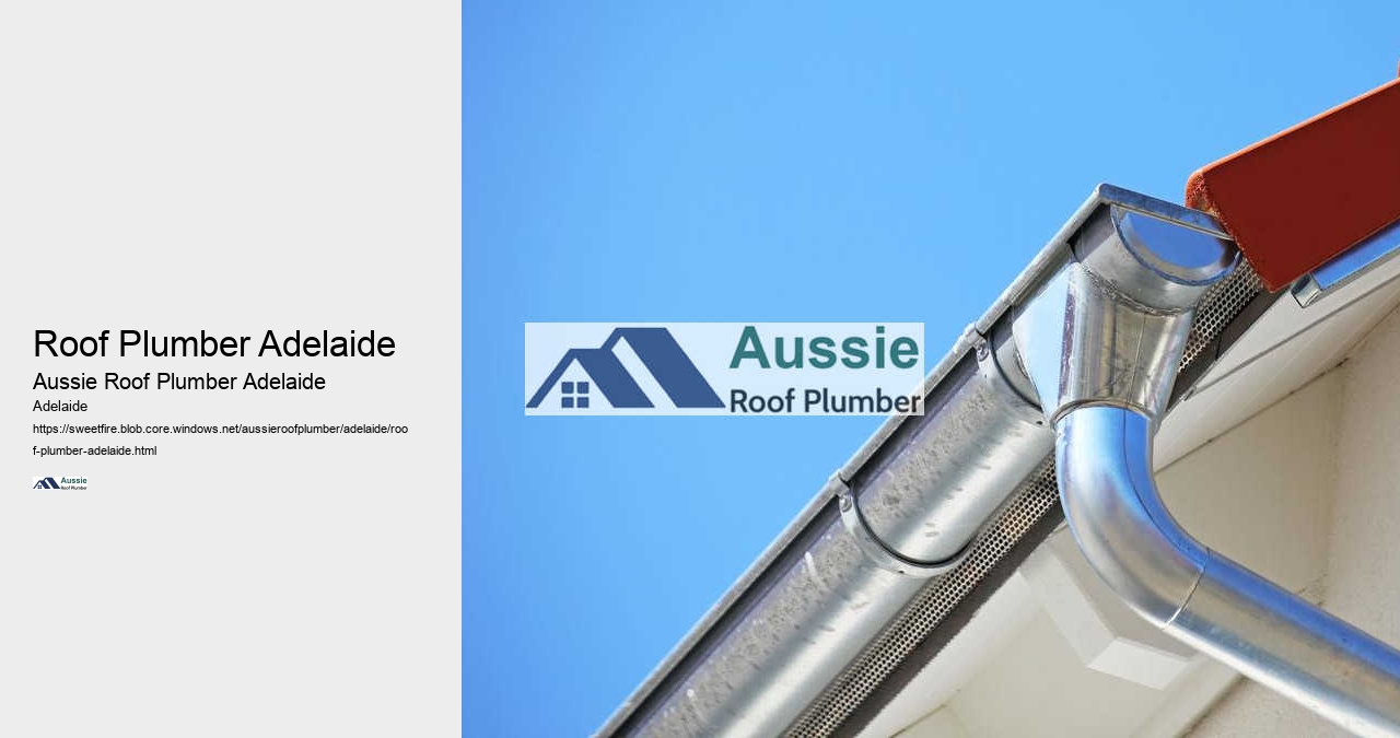 Roof Plumber Adelaide