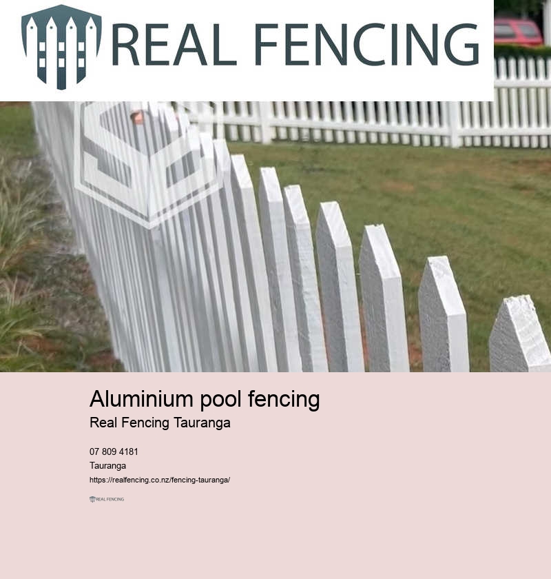 Pool fencing