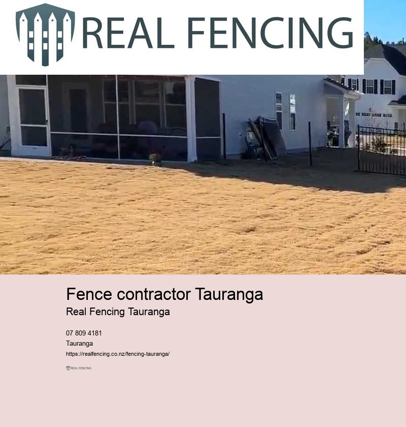 Timber fencing Tauranga