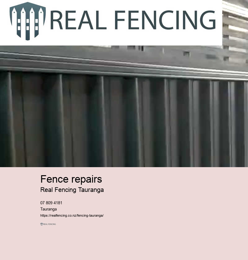 Fence repair and installation near me