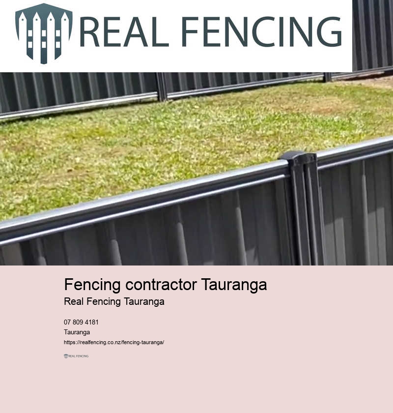 Fencing contractors Tauranga