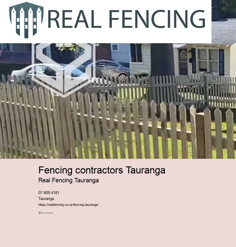 Timber fencing