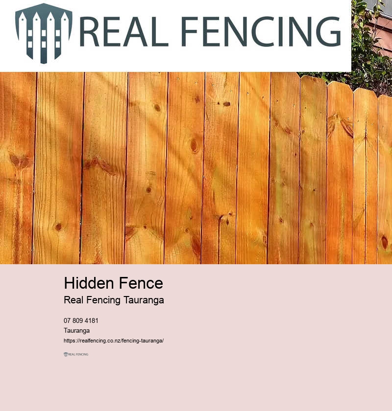 Hidden Fence