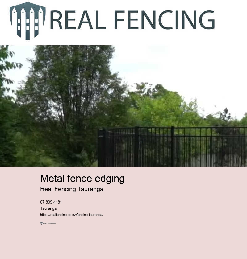 Metal fencing Tauranga