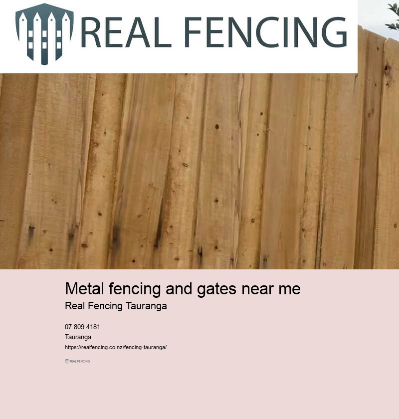 Metal fencing contractors