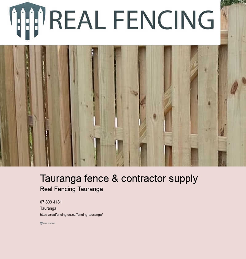 Fencing Tauranga