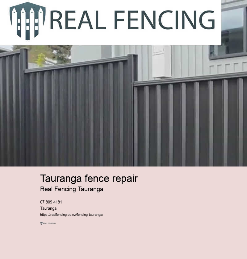 Fence repair