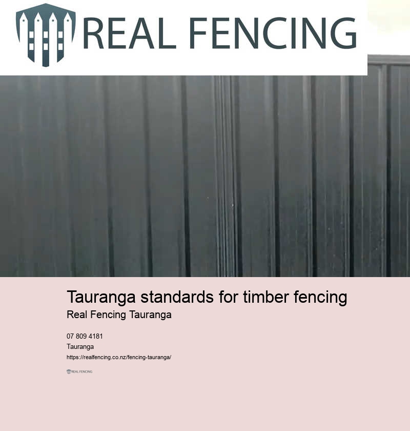 Types of timber fencing