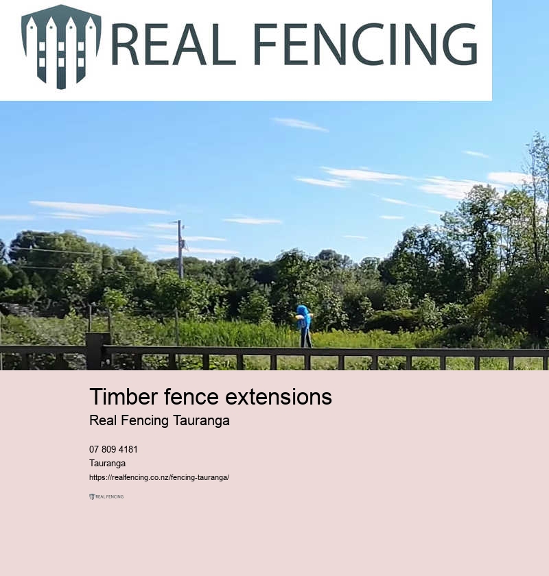 Timber fencing and gates