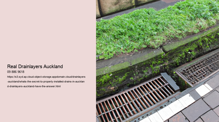 What's the secret to properly installed drains in Auckland? Drainlayers Auckland have the answer!