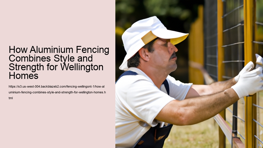 How Aluminium Fencing Combines Style and Strength for Wellington Homes