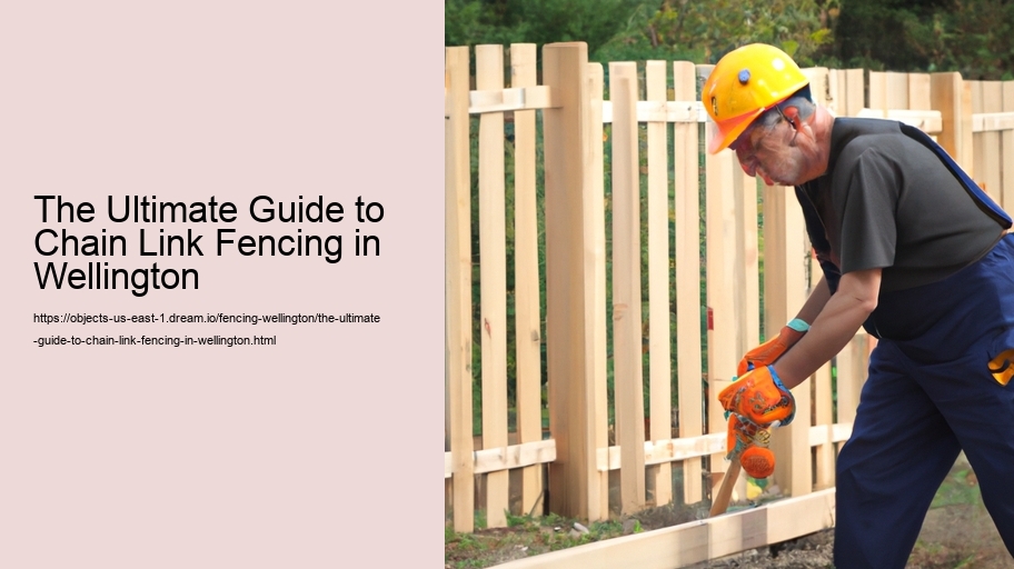 The Ultimate Guide to Chain Link Fencing in Wellington
