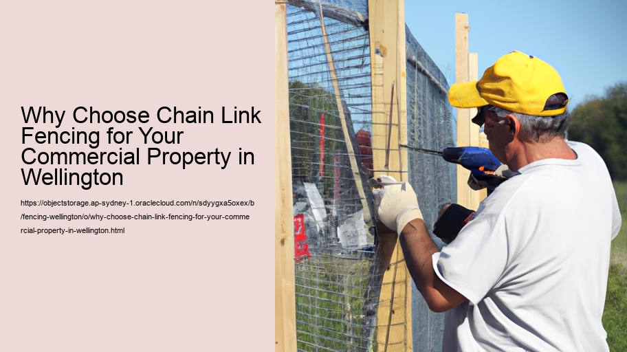 Why Choose Chain Link Fencing for Your Commercial Property in Wellington
