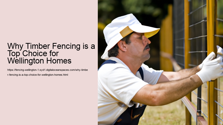 Why Timber Fencing is a Top Choice for Wellington Homes