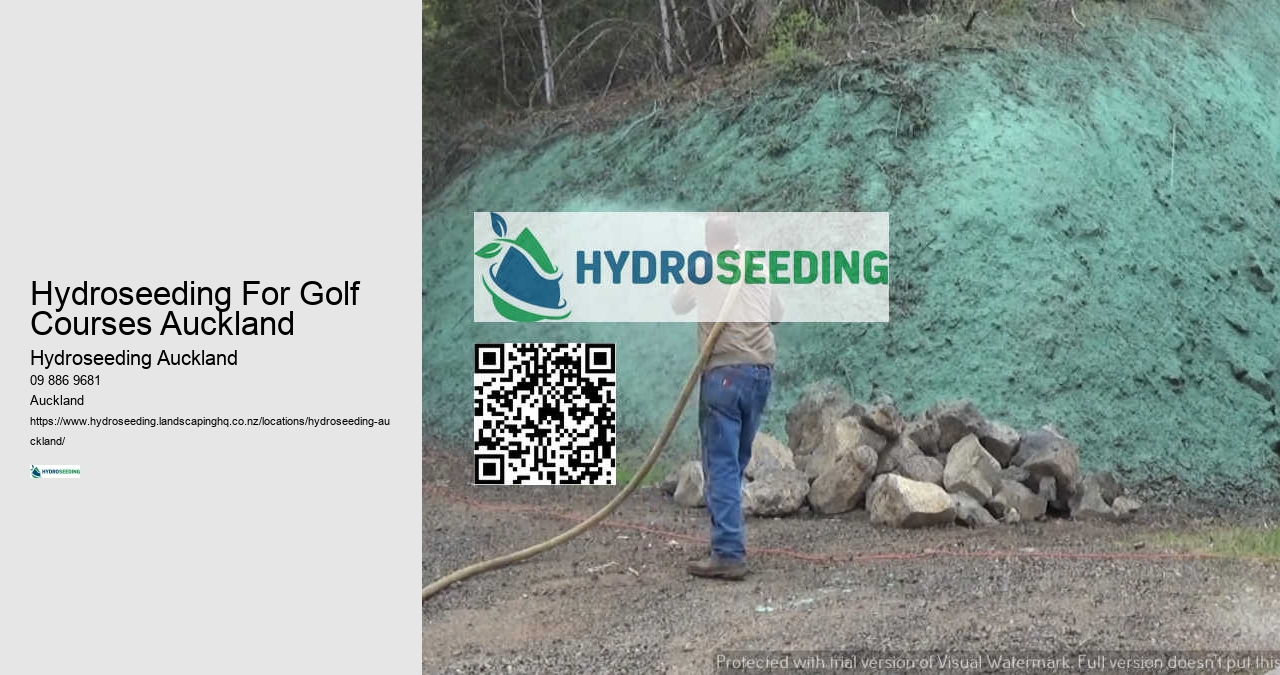 Hydroseeding Service Providers NZ