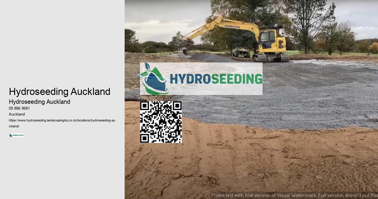 Commercial Hydroseeding Auckland