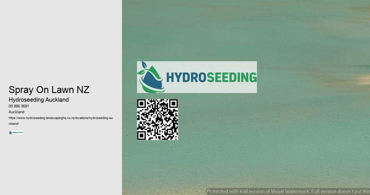 Hydroseeding Process NZ