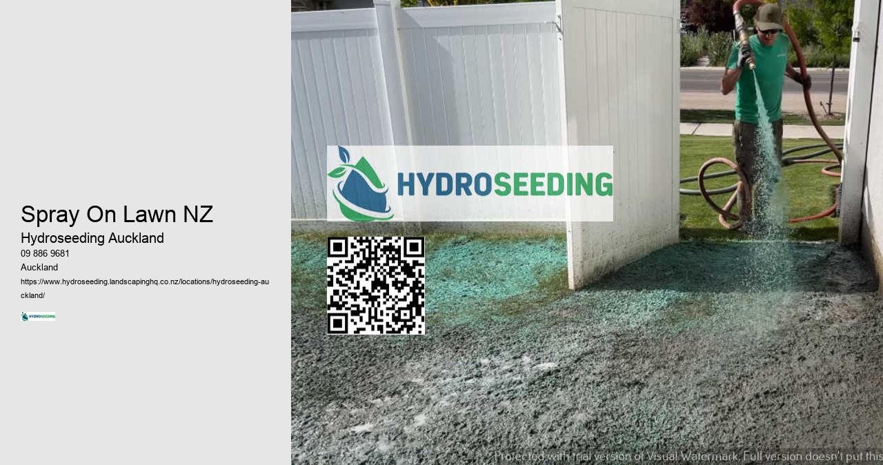 Hydroseeding For Parks Auckland