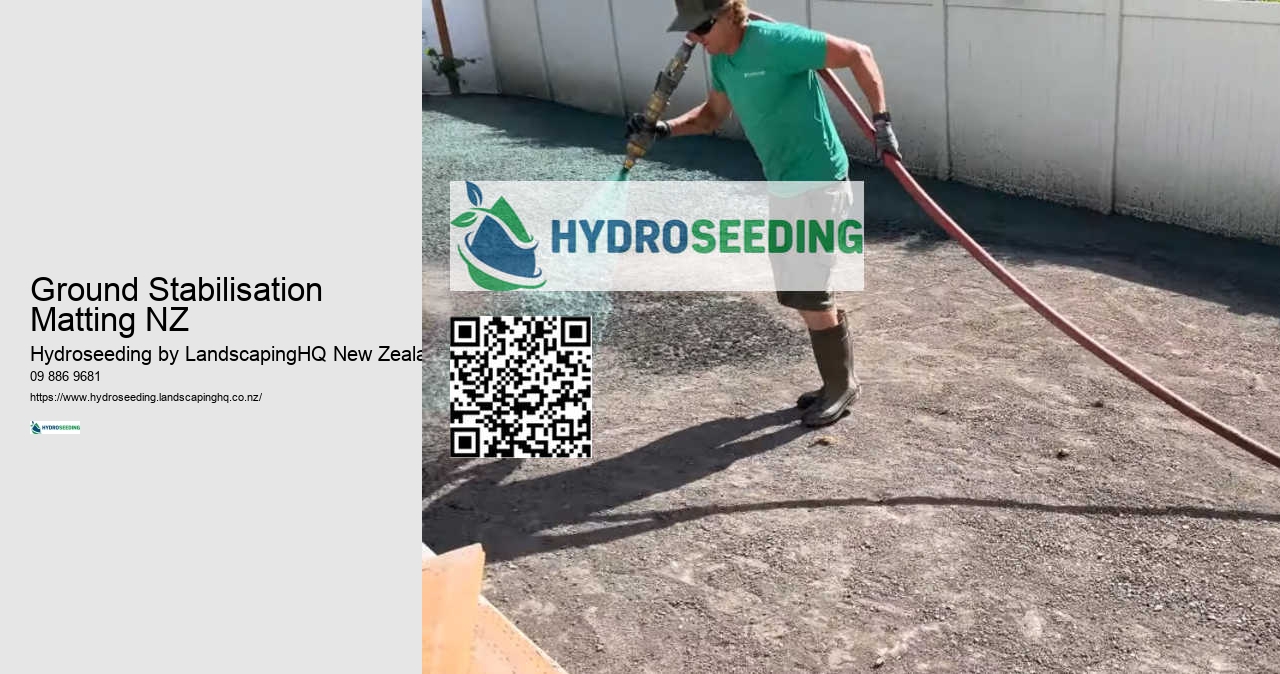 Hydroseeding with Native Grasses