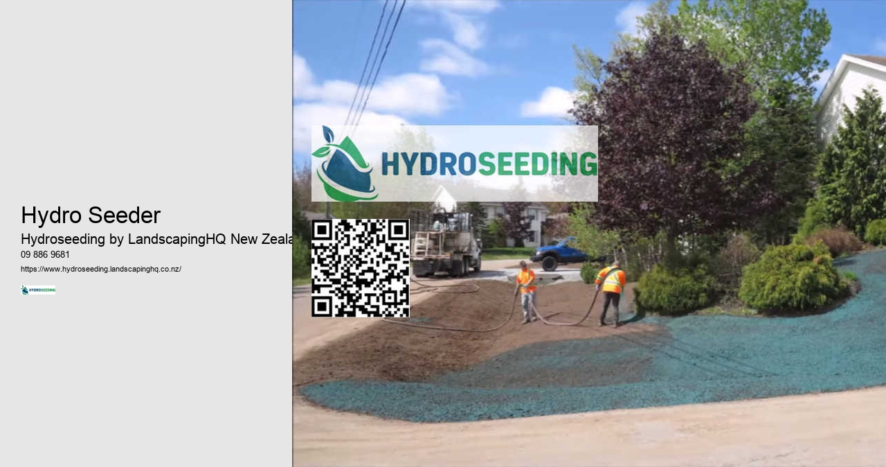 Hydroseeding in the Auckland Region