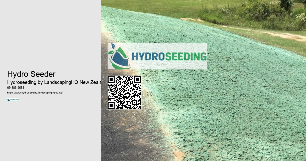 Lawn Hydroseeding New Zealand