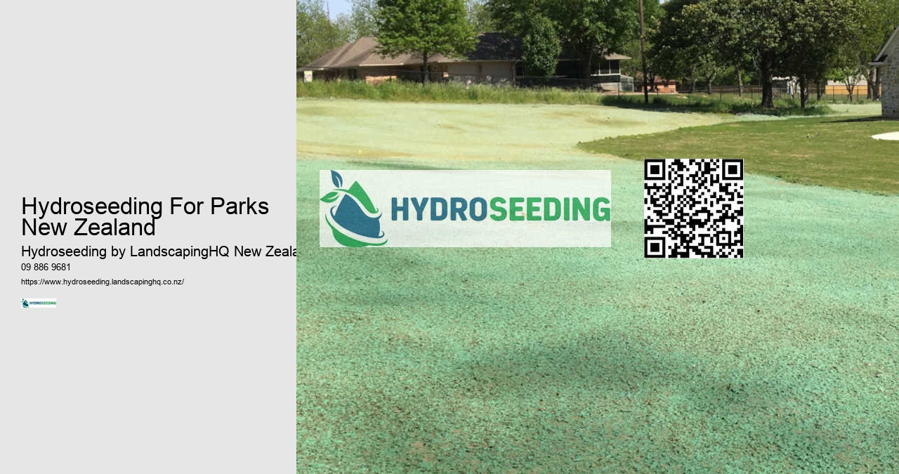 Hydroseeding For Parks New Zealand