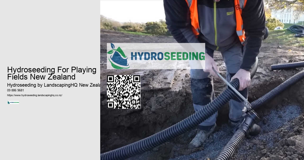 Hydroseeding For Parks New Zealand