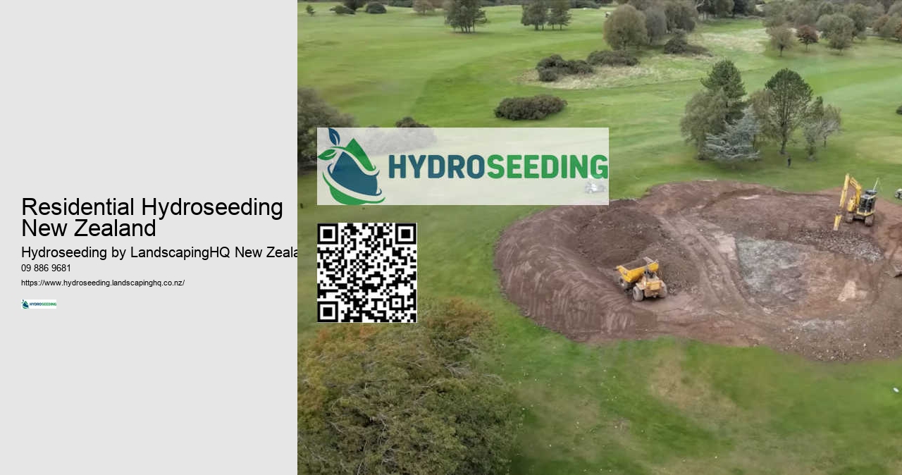 Hydroseeding For Golf Courses New Zealand