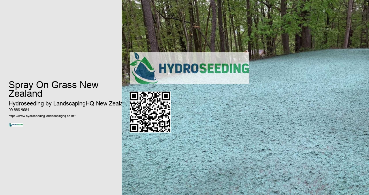 Hydro Grass Seed NZ