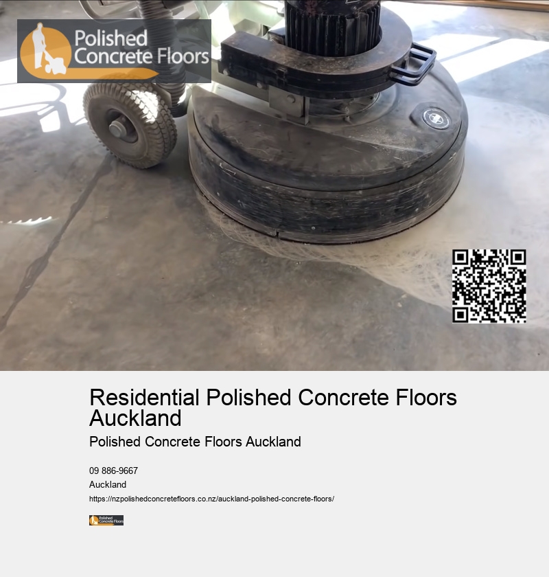 Residential Polished Concrete Floors Auckland