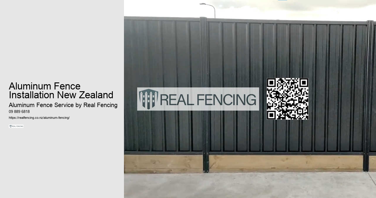 Aluminum Fence Installation New Zealand