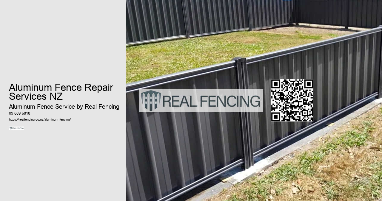 Aluminum Fence Repair Services NZ