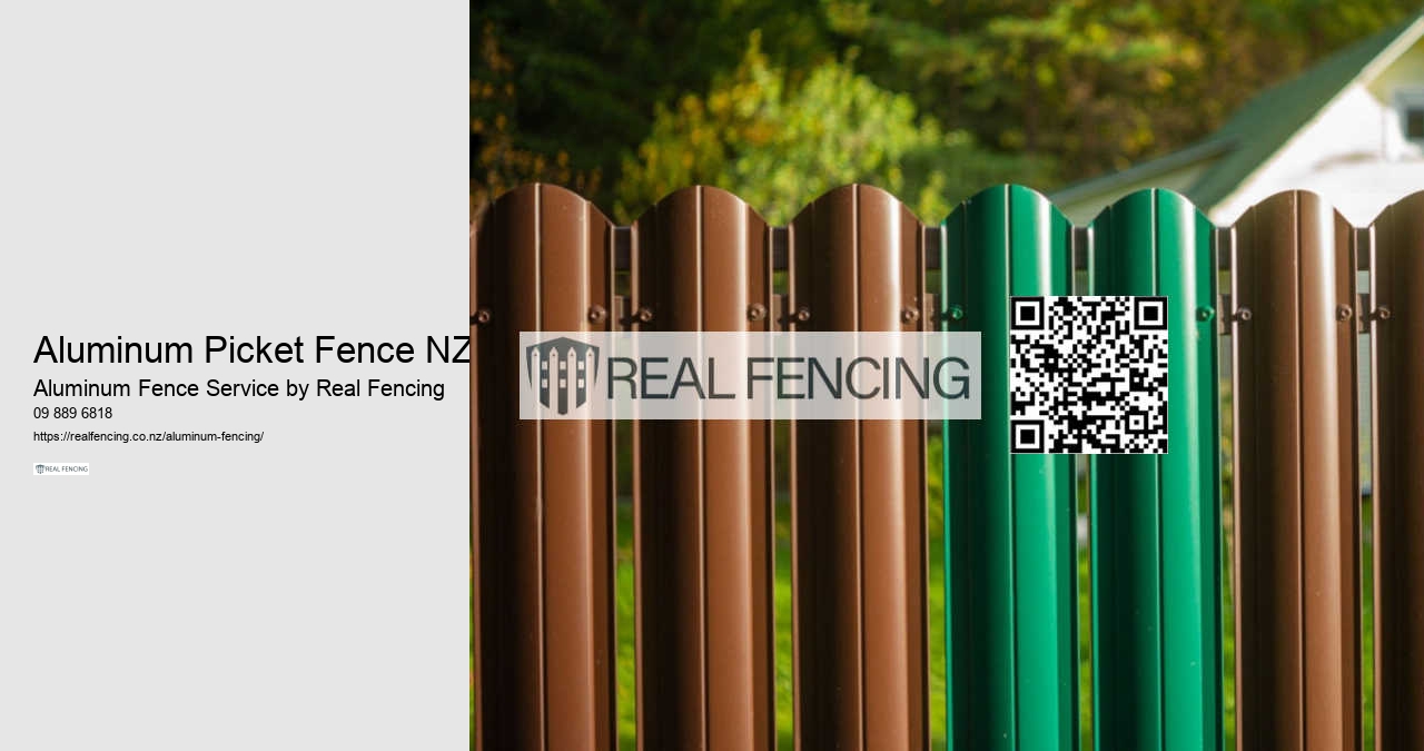 Aluminum Picket Fence NZ