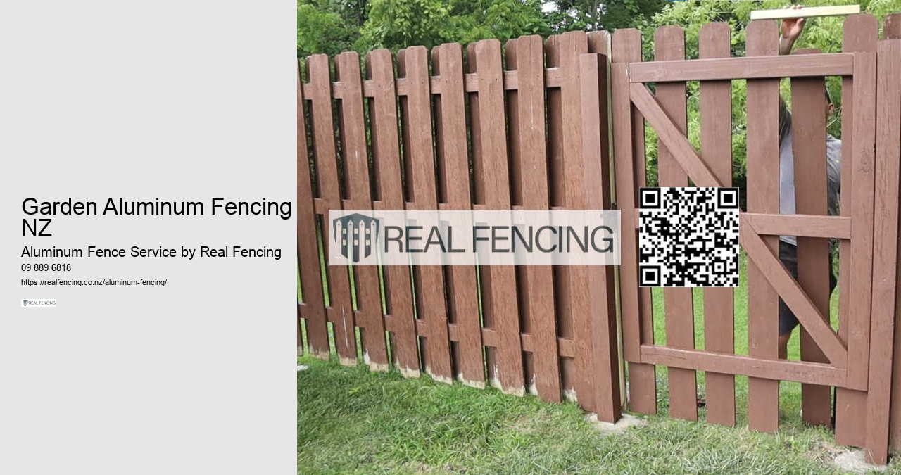 Garden Aluminum Fencing NZ