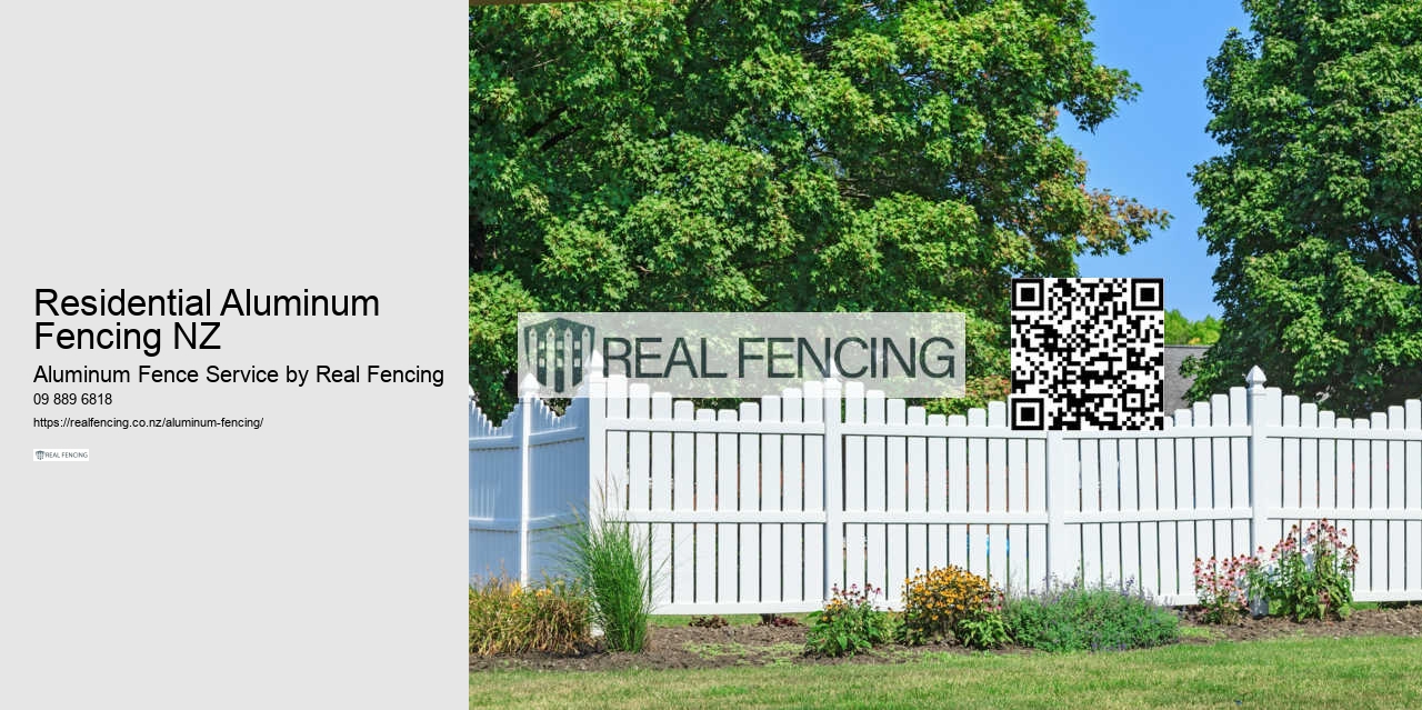 Residential Aluminum Fencing NZ