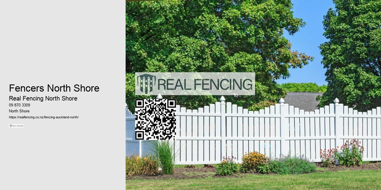 Landscaping Fence North Shore