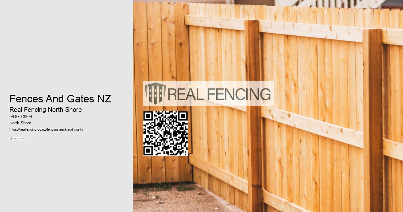 Garden Fencing Installation North Shore