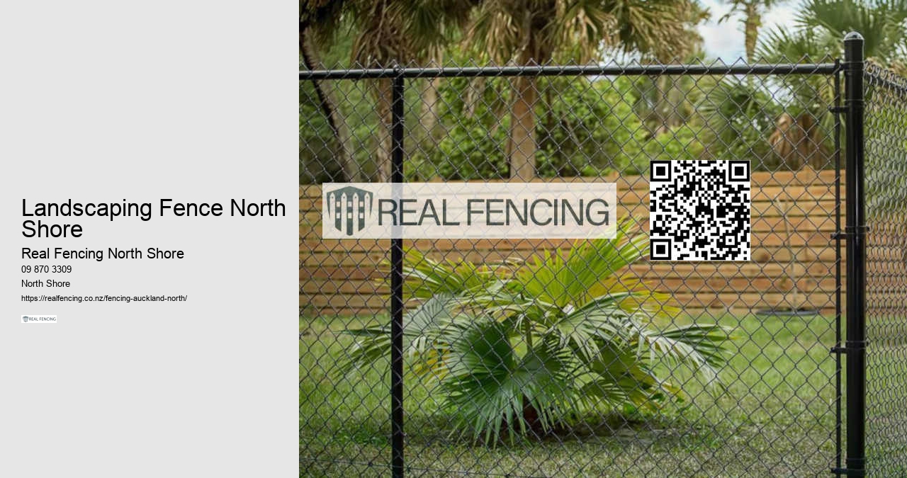 Landscaping Fence North Shore