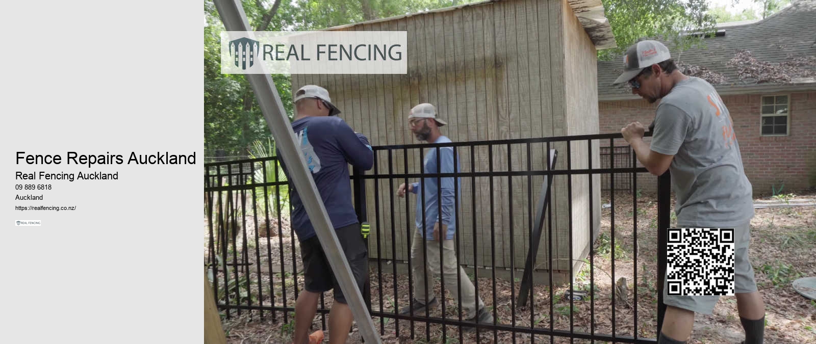 Fence Repairs West Auckland