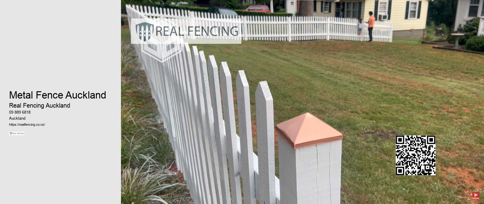 PVC Fence Auckland