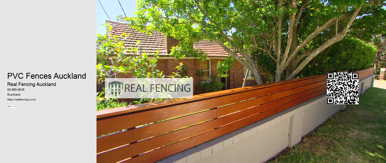 PVC Fences Auckland