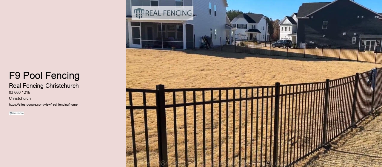 F9 Pool Fencing