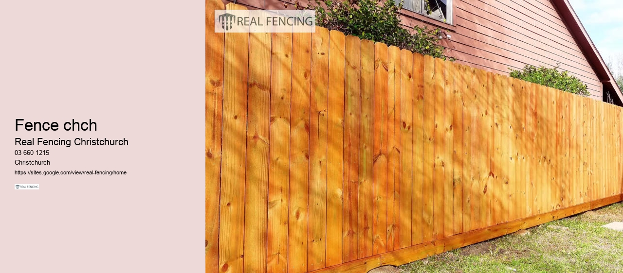 Fence chch