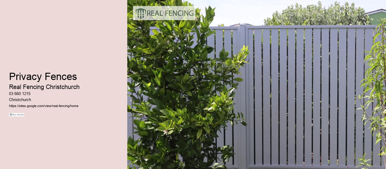 Privacy Fences