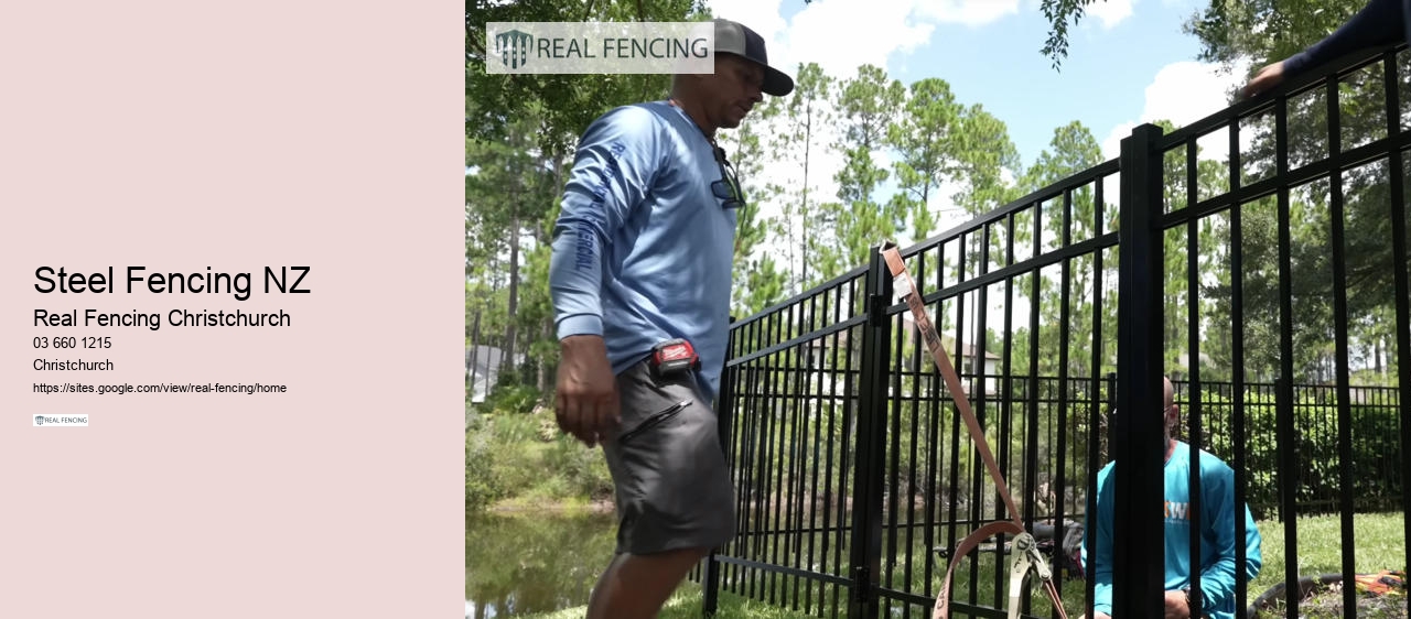 Steel Fencing NZ