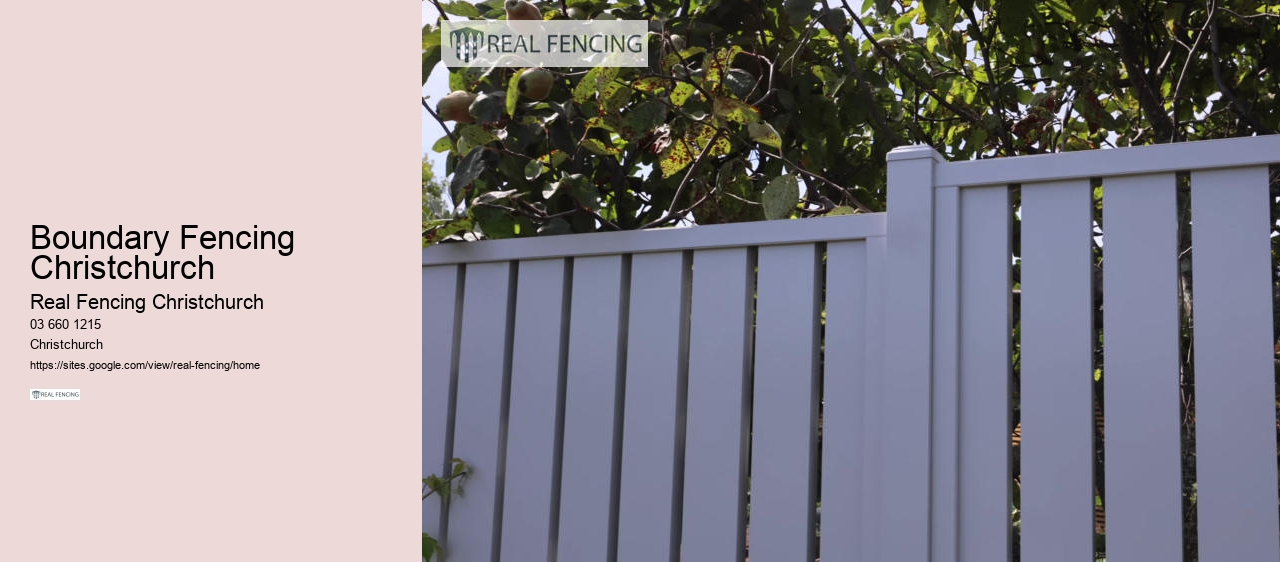 fencing christchurch nz