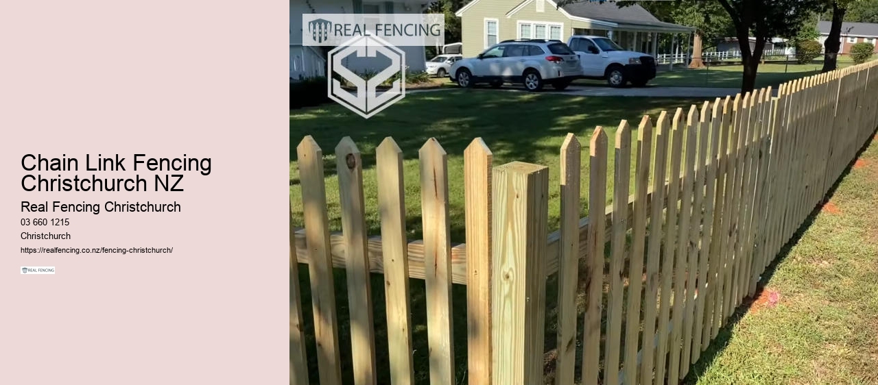 Chain Link Fencing Christchurch NZ