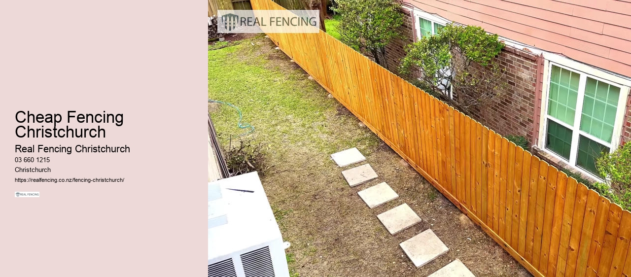 Cheap Fencing Christchurch