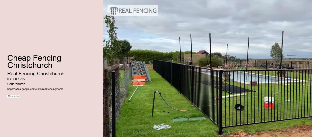 pvc fencing christchurch nz